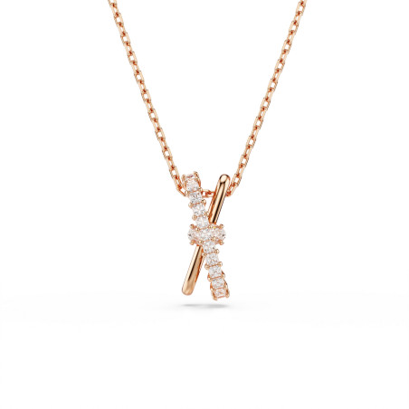 Wisiorek Swarovski Hyperbola Różowe Złoto - JubilerSezam.pl