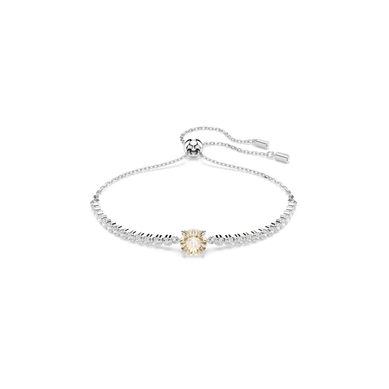 Bransoletka Swarovski Matrix Tennis Biała - JubilerSezam.pl