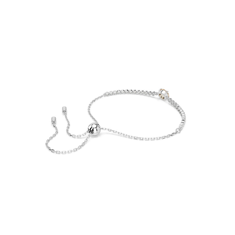 Bransoletka Swarovski Matrix Tennis Biała - JubilerSezam.pl