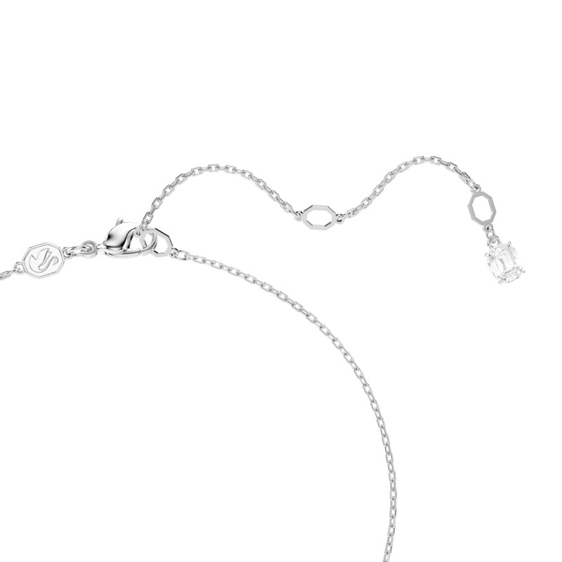 Wisiorek Swarovski Stilla Biały z Kryształem - JubilerSezam.pl