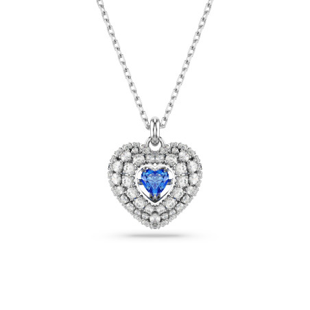 Wisiorek Swarovski Idyllia Serce Niebieski - JubilerSezam.pl