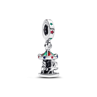 Charms Pandora Obrotowa Karuzela Srebro 793586C01 - JubilerSezam.pl