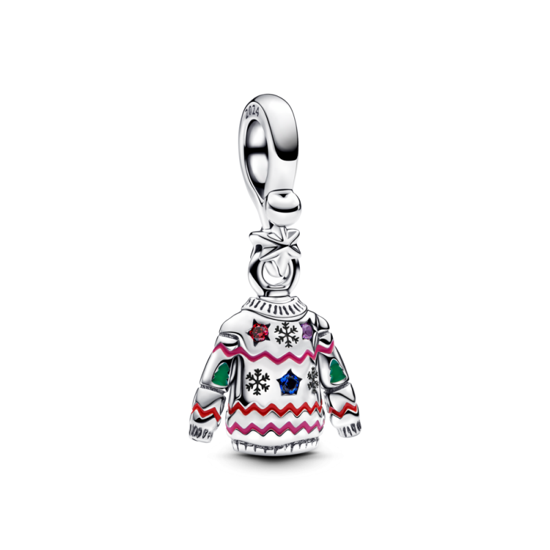 Charm přívěsek Pandora Vánoční svetr - stříbrný 793596C01 - iSezam.cz