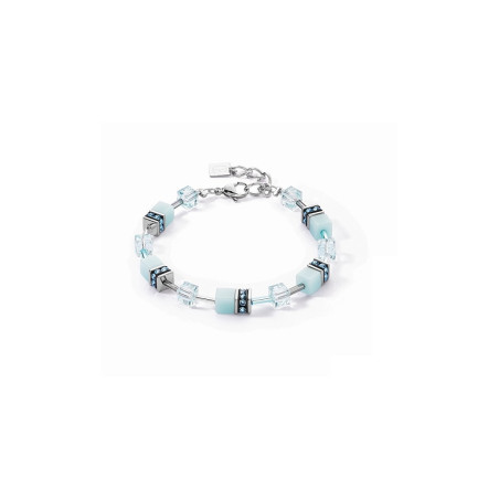 Bransoleta Coeur de Lion Light Aqua - Srebro & Turkusu - JubilerSezam.pl