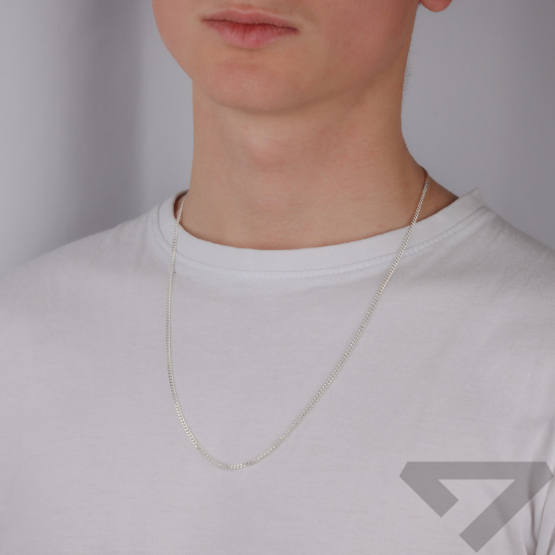 Stříbrný řetízek vzor Pancr 925 - iSezam.cz