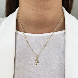 Złoty łańcuszek Gucci pr. 585 - JubilerSezam.pl