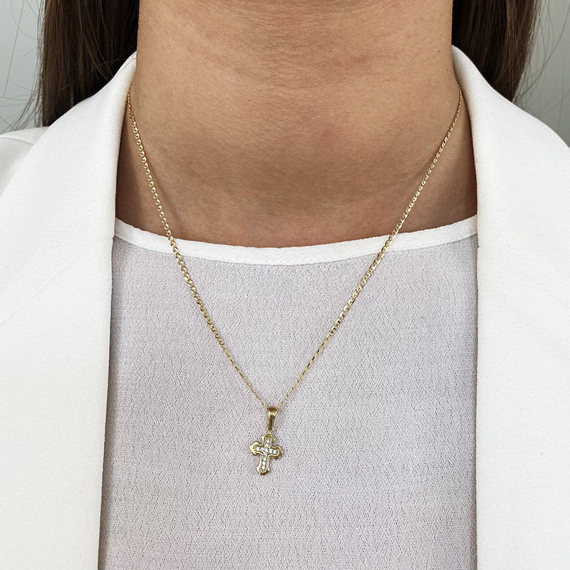 Łańcuszek złoty splot typu gucci 1,5 mm próba 585