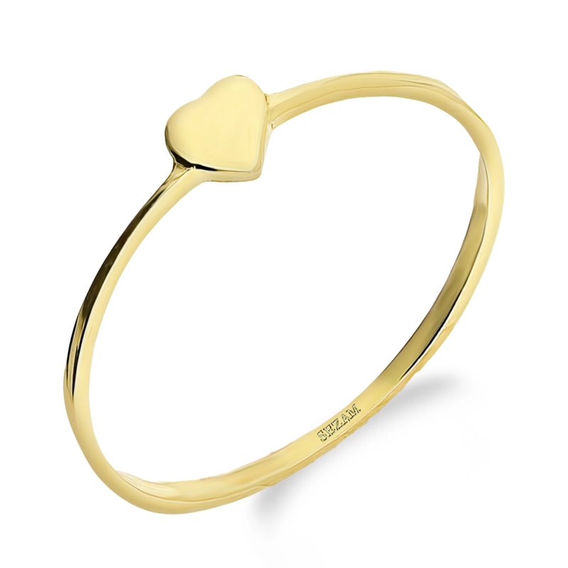 Zlatý prsten Srdce pr. 375 Rings | iSezam.cz
