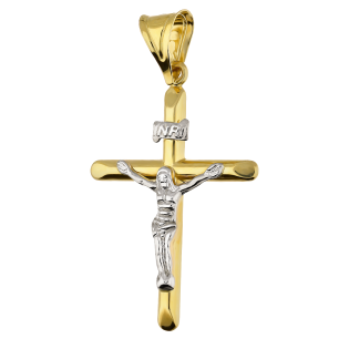 Zlatý medailonek s Ježíšem pr. 585 - symbol víry | iSezam.cz