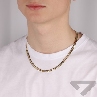 Zlatý řetízek Panceř pánský ryzost 585 - iSezam.cz