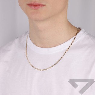 Zlatý řetízek panceř 3 mm ryzost 375 | iSezam.cz