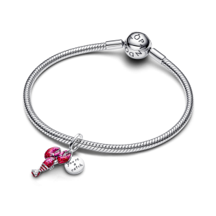Charms Homar Pandora - Srebrna Zawieszka z Cyrkonią - JubilerSezam.pl