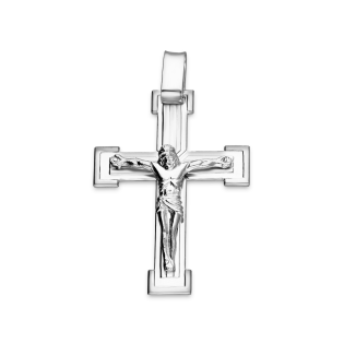 Stříbrný křížek s Ježíšem - Klasický a elegantní - iSezam.cz