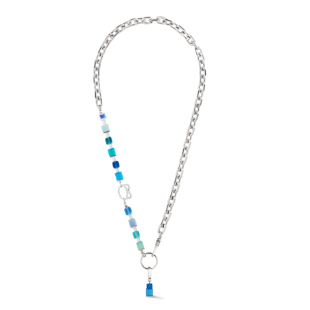 Naszyjnik Coeur de Lion Blue-Turquois Stal - JubilerSezam.pl