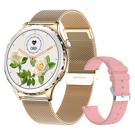 Złoty Smartwatch Rubicon SMARUB200 - Gwarancja JubilerSezam.pl
