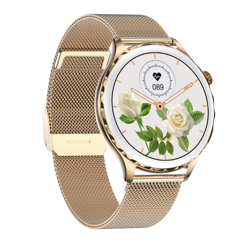 Złoty Smartwatch Rubicon SMARUB200 - Gwarancja JubilerSezam.pl