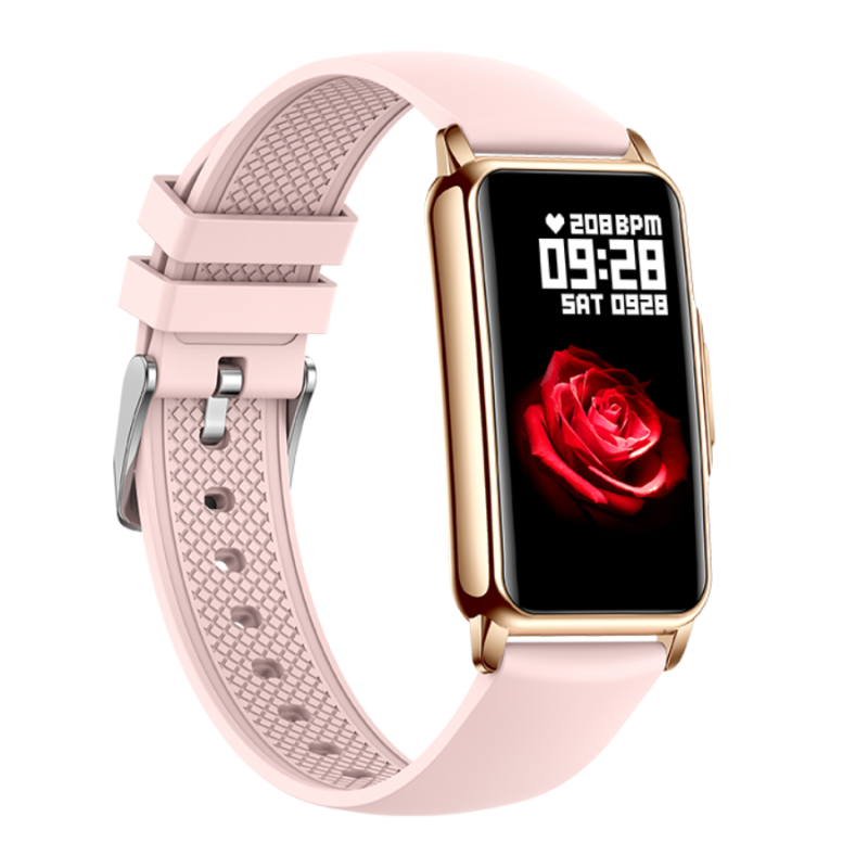 Smartwatch Rubicon RNCF04 Różowy Silikon - JubilerSezam.pl