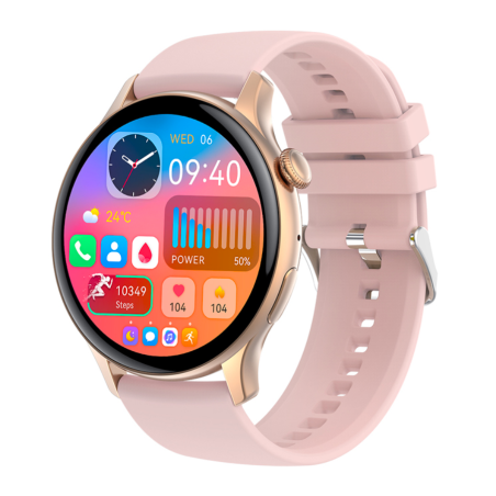 Smartwatch Rubicon RNCF10 Różowy - JubilerSezam.pl