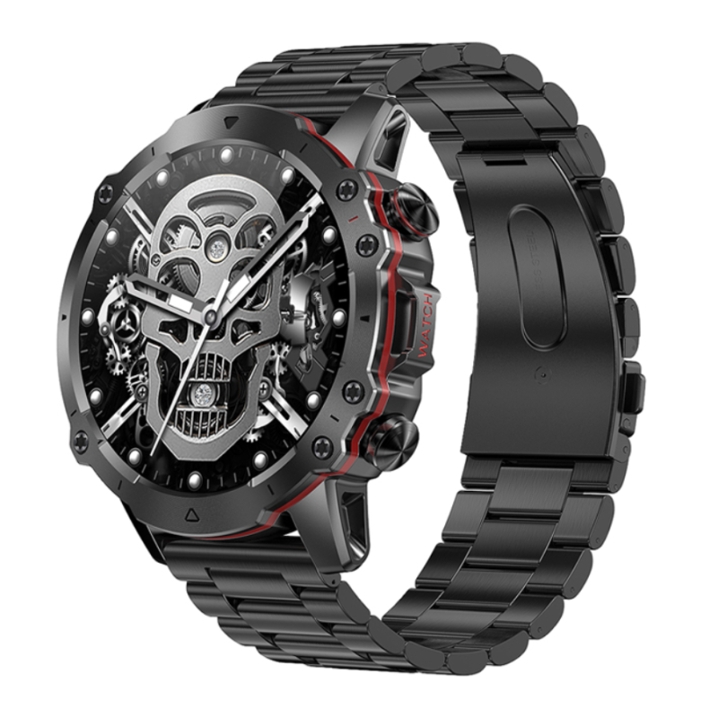 Smartwatch Rubicon RNCF18 Czarny - Pulsometr, Bluetooth - JubilerSezam.pl