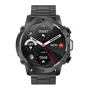 Smartwatch Rubicon RNCF18 Czarny - Pulsometr, Bluetooth - JubilerSezam.pl