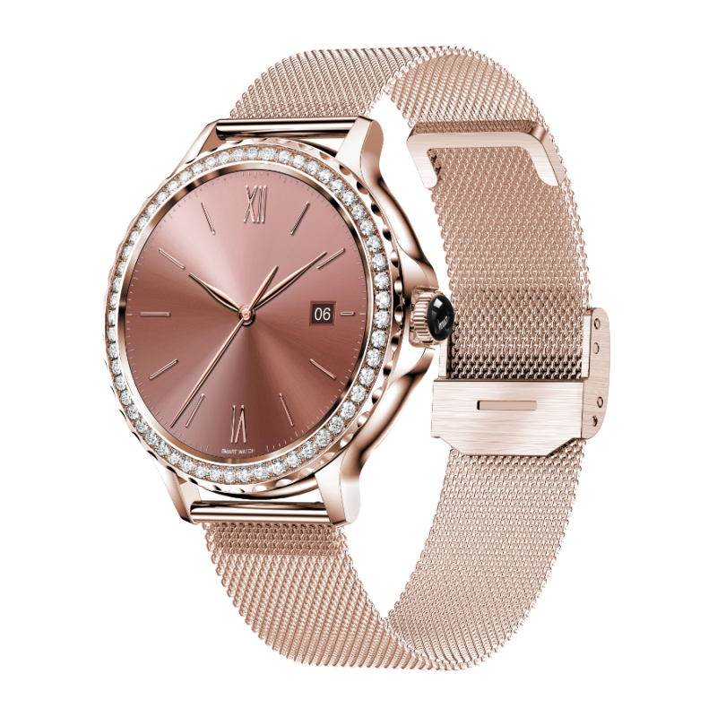 Smartwatch Rubicon RNCF19 Różowy - JubilerSezam.pl