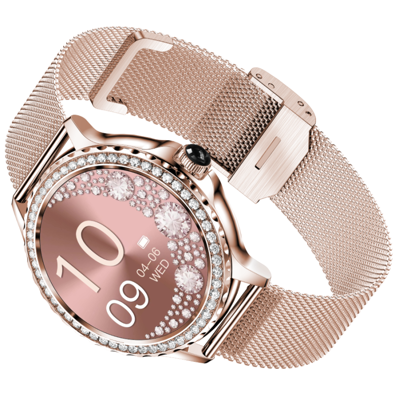 Smartwatch Rubicon RNCF19 Różowy - JubilerSezam.pl