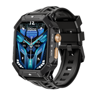 Smartwatch Rubicon RNCF24 Czarny - Nowoczesny Design - JubilerSezam.pl