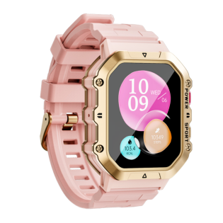Różowy Smartwatch Rubicon RNCF28 SMARUB290 - JubilerSezam.pl