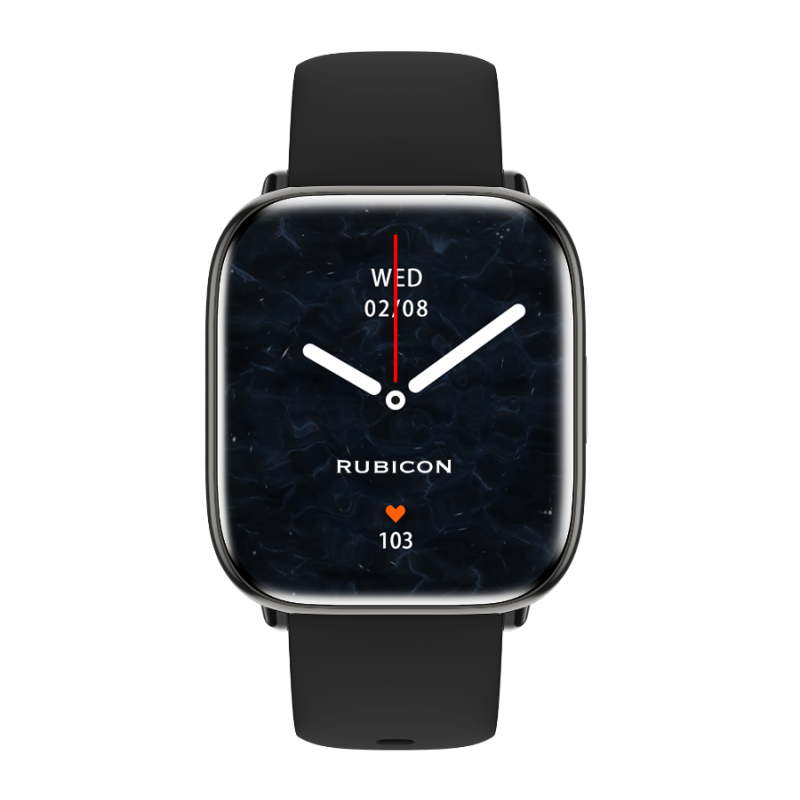 Smartwatch Rubicon RNCF31 Czarny - Smartwatch Damski/Męski - JubilerSezam.pl