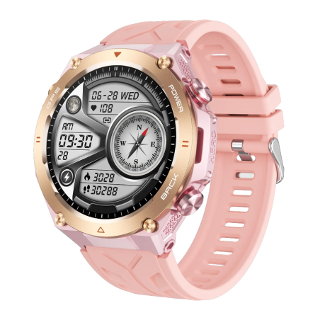 Smartwatch Rubicon RNCF37 Różowy - JubilerSezam.pl