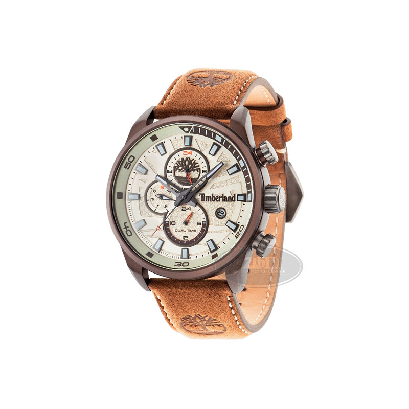 Zegarek męski Timberland na skórzanym pasku 14816JLBN/07 - JubilerSezam.pl