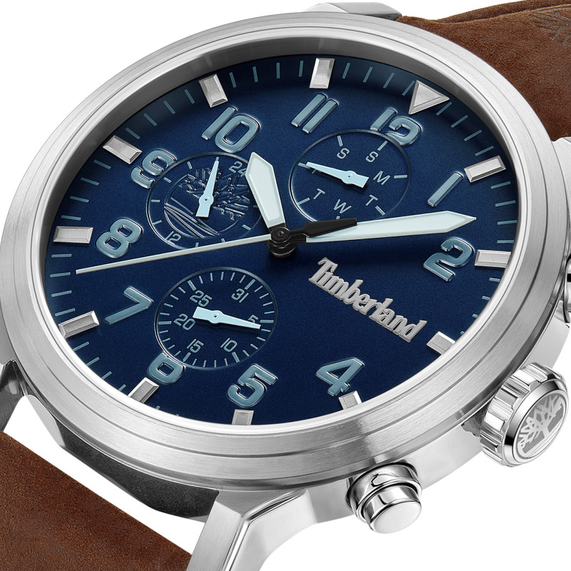 Zegarek męski Timberland Driscoll na skórzanym pasku - JubilerSezam.pl