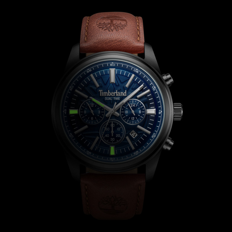 Zegarek Męski Timberland na Skórzanym Pasku TDWGF0041204 - JubilerSezam.pl