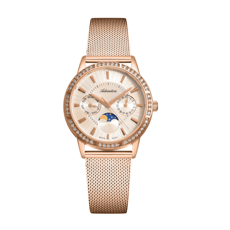 Zegarek Damski Adriatica A3601.911RQFZ - Szwajcarska Elegancja