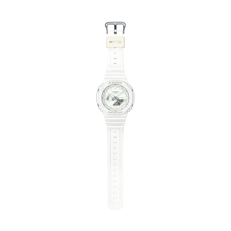 Zegarek Casio G-Shock GA-2100-7A7ER Biały - JubilerSezam.pl