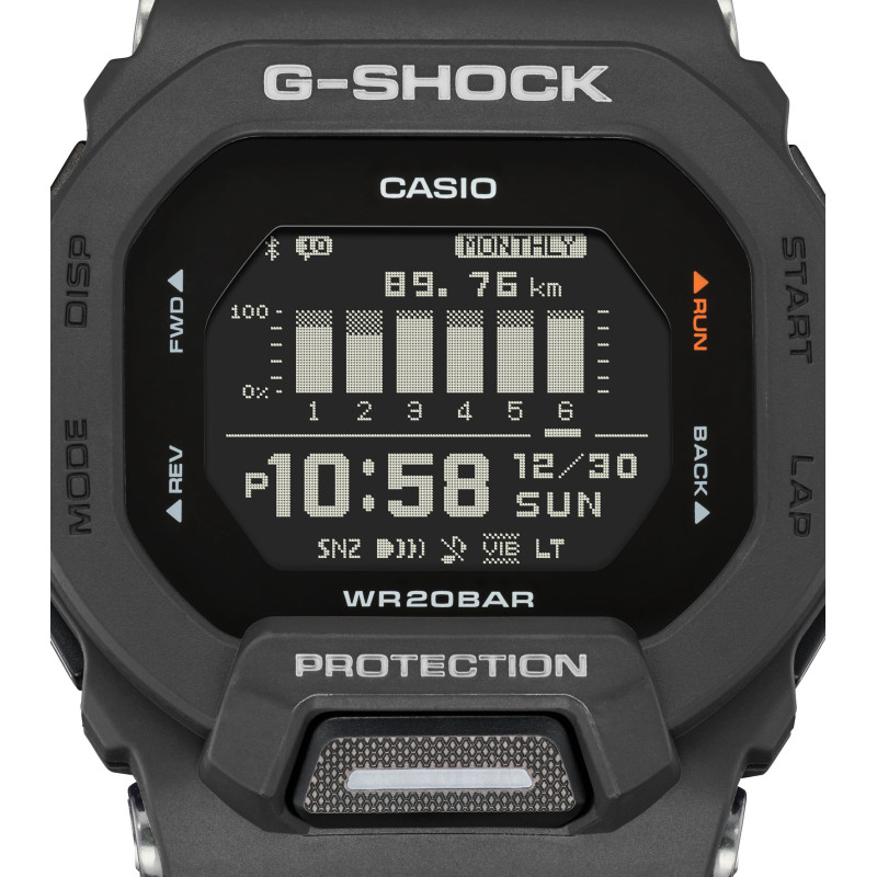 Casio G-Shock GBD-200-1ER - Męski Zegarek Sportowy - JubilerSezam.pl