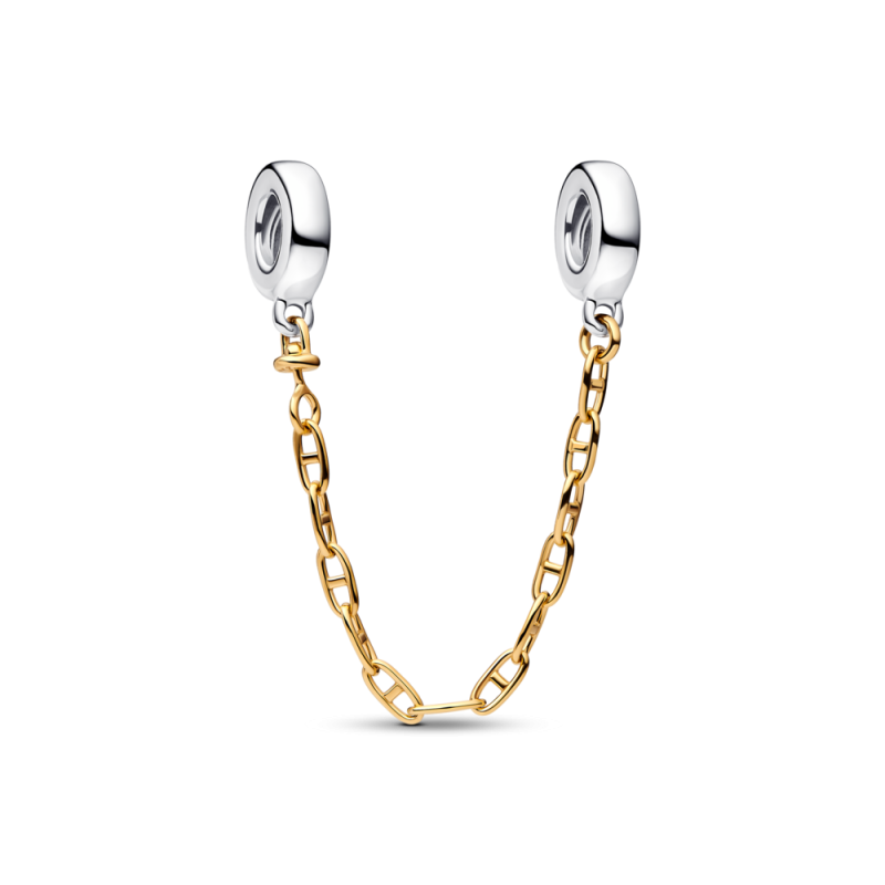 Złoty łańcuszek zabezpieczający Pandora 763904C00 - JubilerSezam.pl