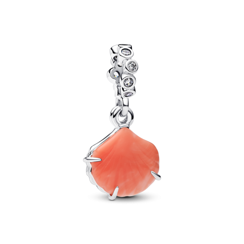 Dvojitý přívěsek Pandora Korálová mušle 793821C01