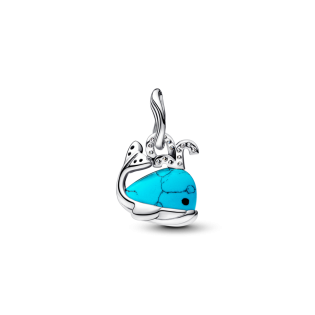 Charms Pandora Turkusowy Wieloryb 793822C01 - JubilerSezam.pl
