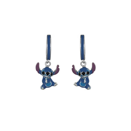 Srebrne Kolczyki Disney Stitch dla Dziewczynki - JubilerSezam.pl