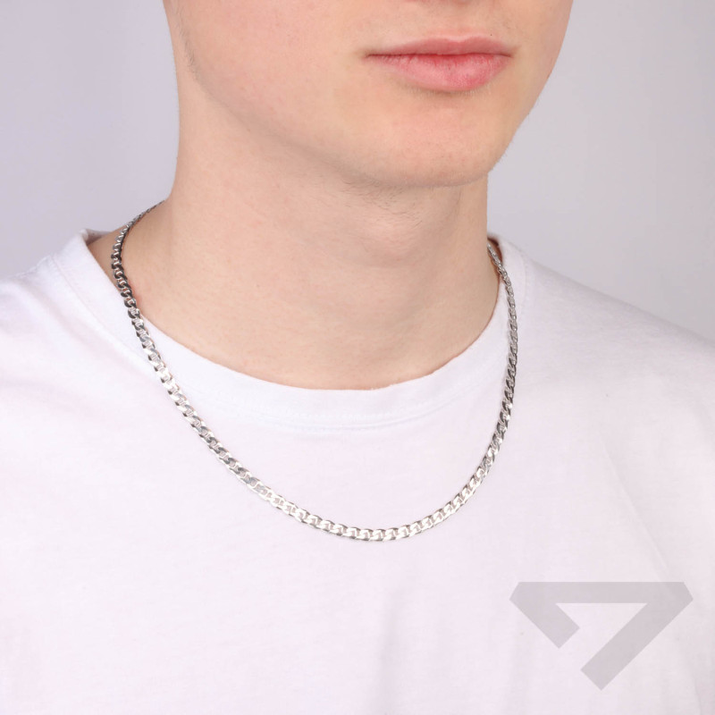 Stříbrný řetízek se vzorem gucci 5mm