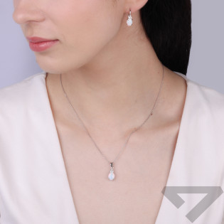 Stříbrné kroucené náušnice kroužky ø 1,8 cm | iSezam.cz