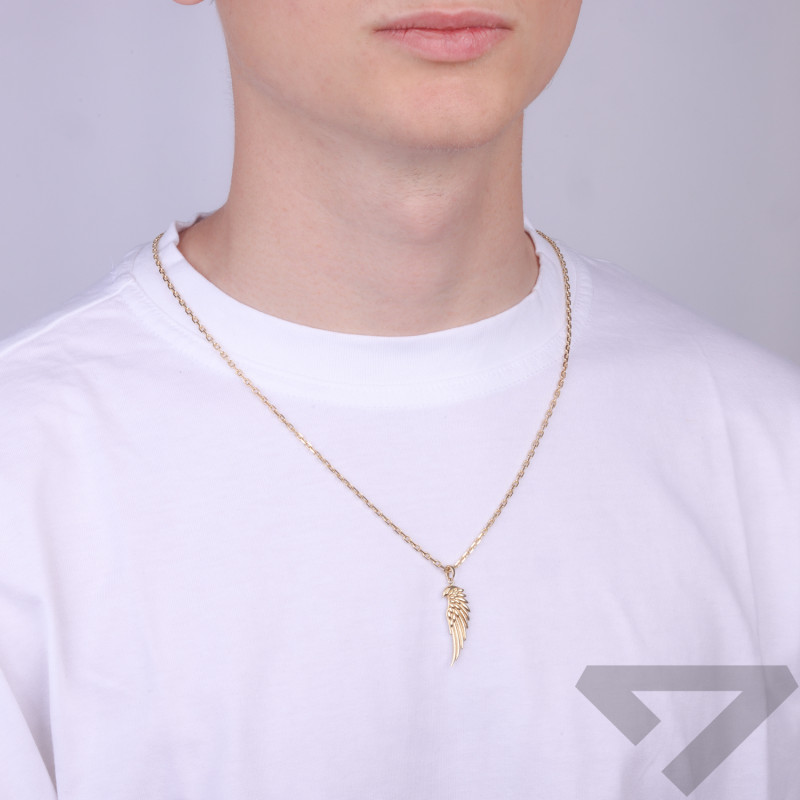 Zlatý řetízek ankr ryzost 585