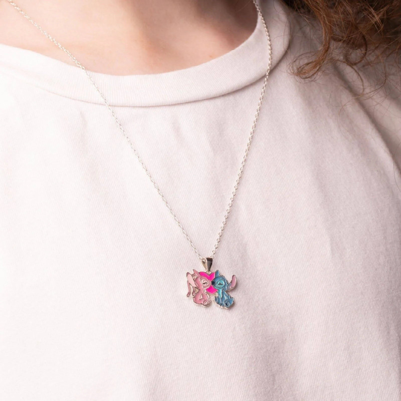 Náhrdelník z kolekce Disney Stitch a Angel, stříbro 925 CS00040SL-P.CS
