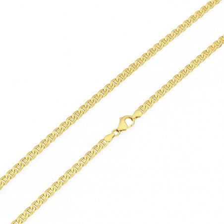Złoty łańcuszek Gucci pr. 585 męski splot - JubilerSezam.pl