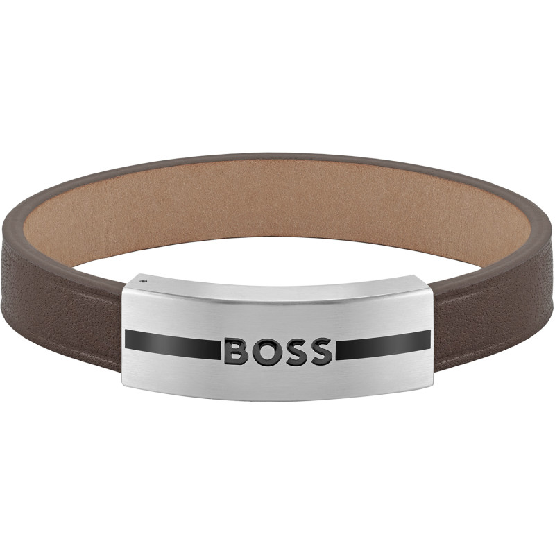 Bransoletka męska BOSS 1580496M Elegancka Stalowa - JubilerSezam.pl