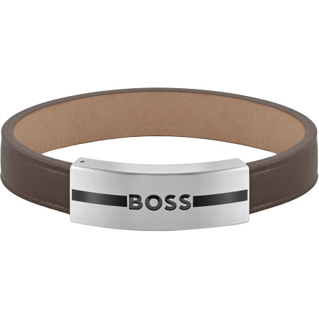 Bransoletka męska BOSS 1580496M Elegancka Stalowa - JubilerSezam.pl