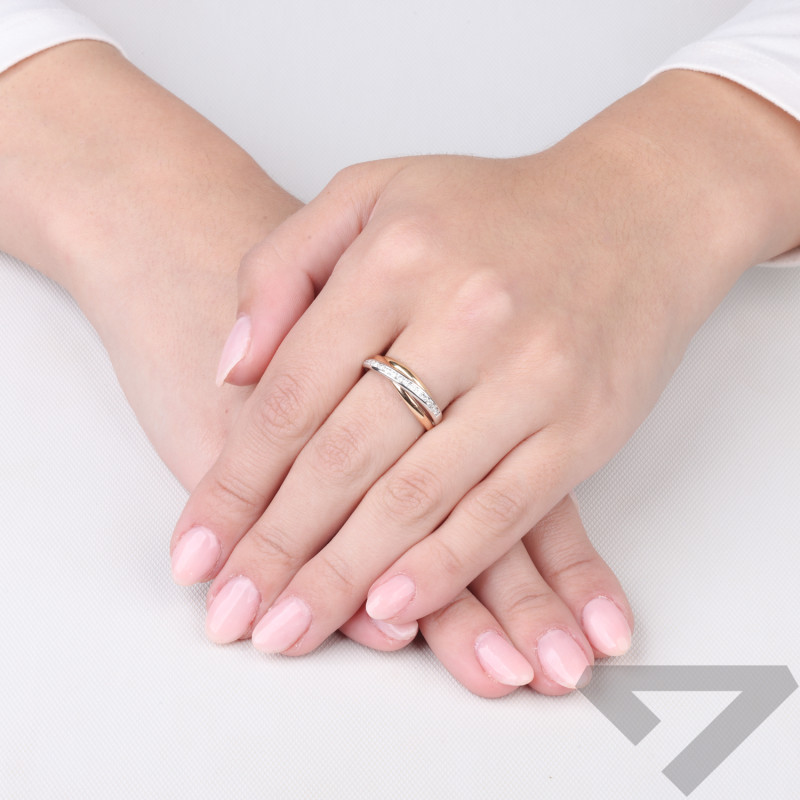 Zásnubní prsten VENEZIA s diamanty 0,31 ct