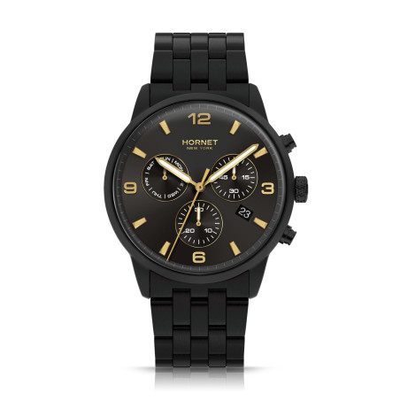 Hornet Performance Belasco — czarny zegarek męski chronograf