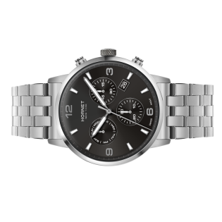 Hornet Performance Gerald — stalowy zegarek męski chronograf